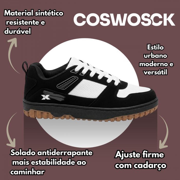 Tênis Masculino Casual Urbano F3X Loki CN5725FX – Loja Los Neto