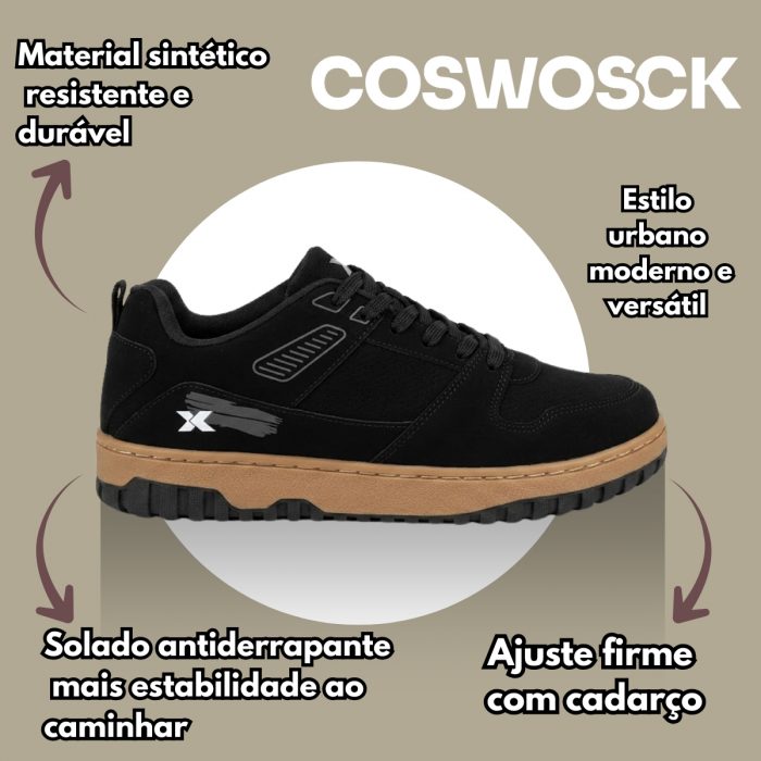 Tênis Masculino Casual Urbano F3X Loki CN5725FX – Loja Los Neto
